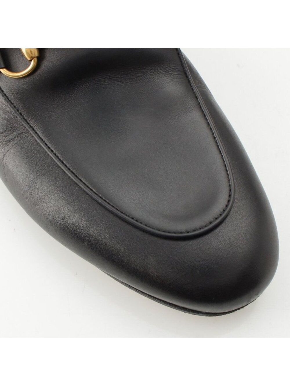 Gucci Horsebit Slippers Shoes Black - Picture 6 of 10